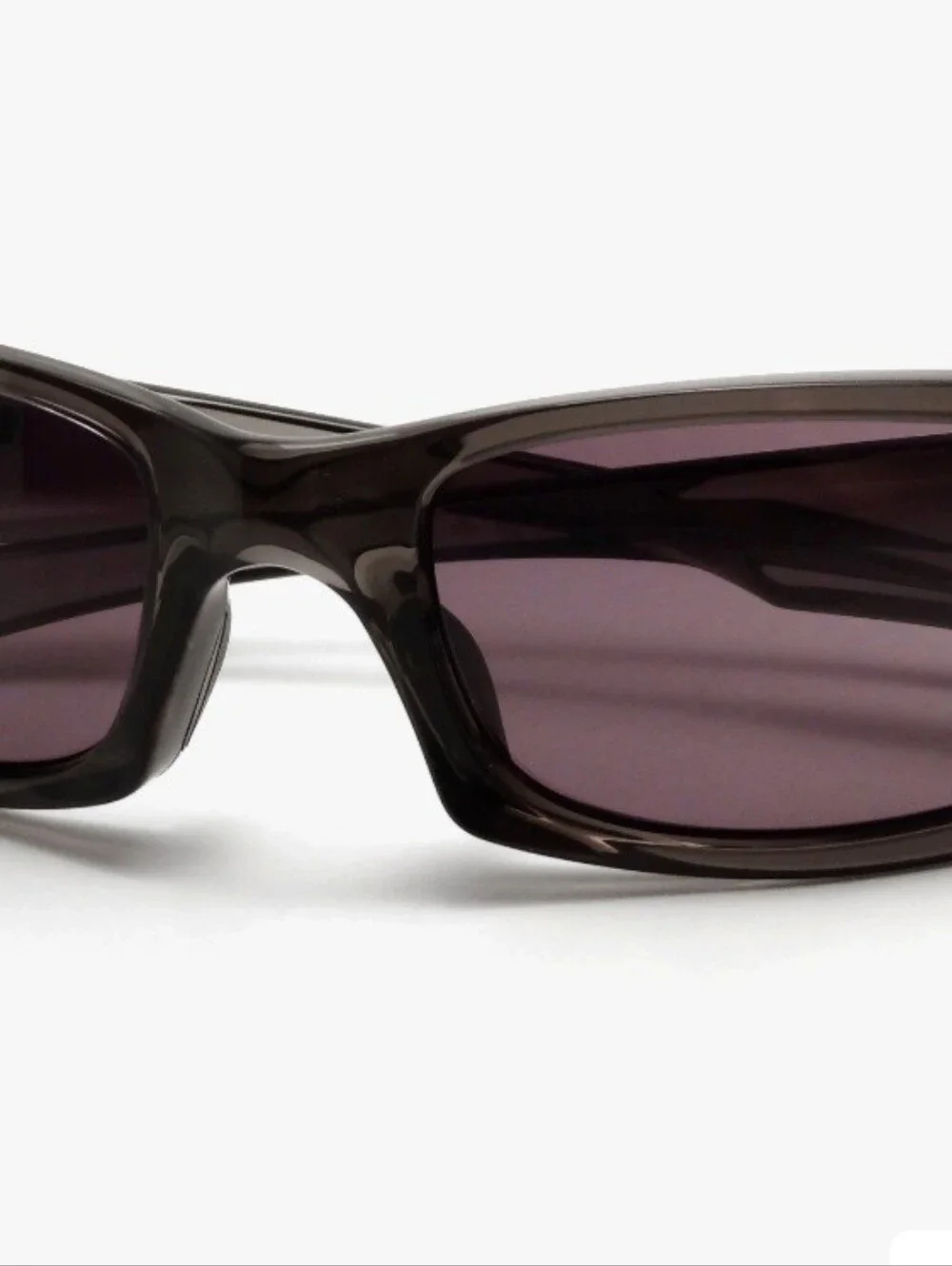 Oakley Women's Sunglasses - Black Frame with Purple Lenses